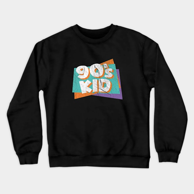 90's Kids Crewneck Sweatshirt by Commykaze